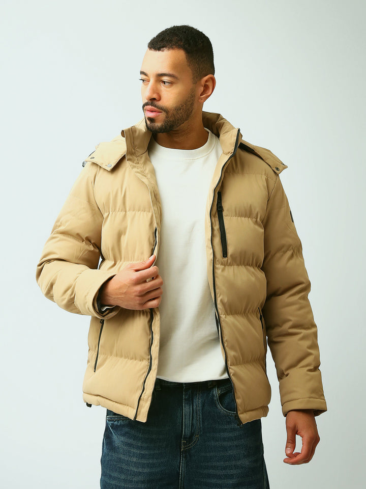 Doudoune Homme à Capuche Matelassée – Veste Chaude et Décontractée - JAC26WWBP28061TM1