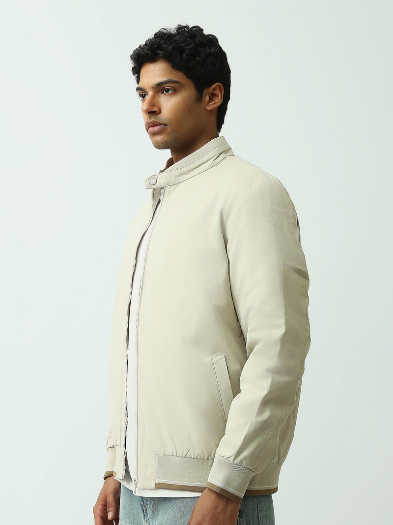 Blouson Homme Zippé à Col Montant – Style Bomber Casual Chic - JAC26WWBP28064TM1