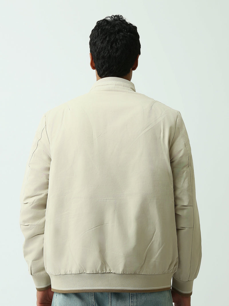 Blouson Homme Zippé à Col Montant – Style Bomber Casual Chic - JAC26WWBP28064TM1
