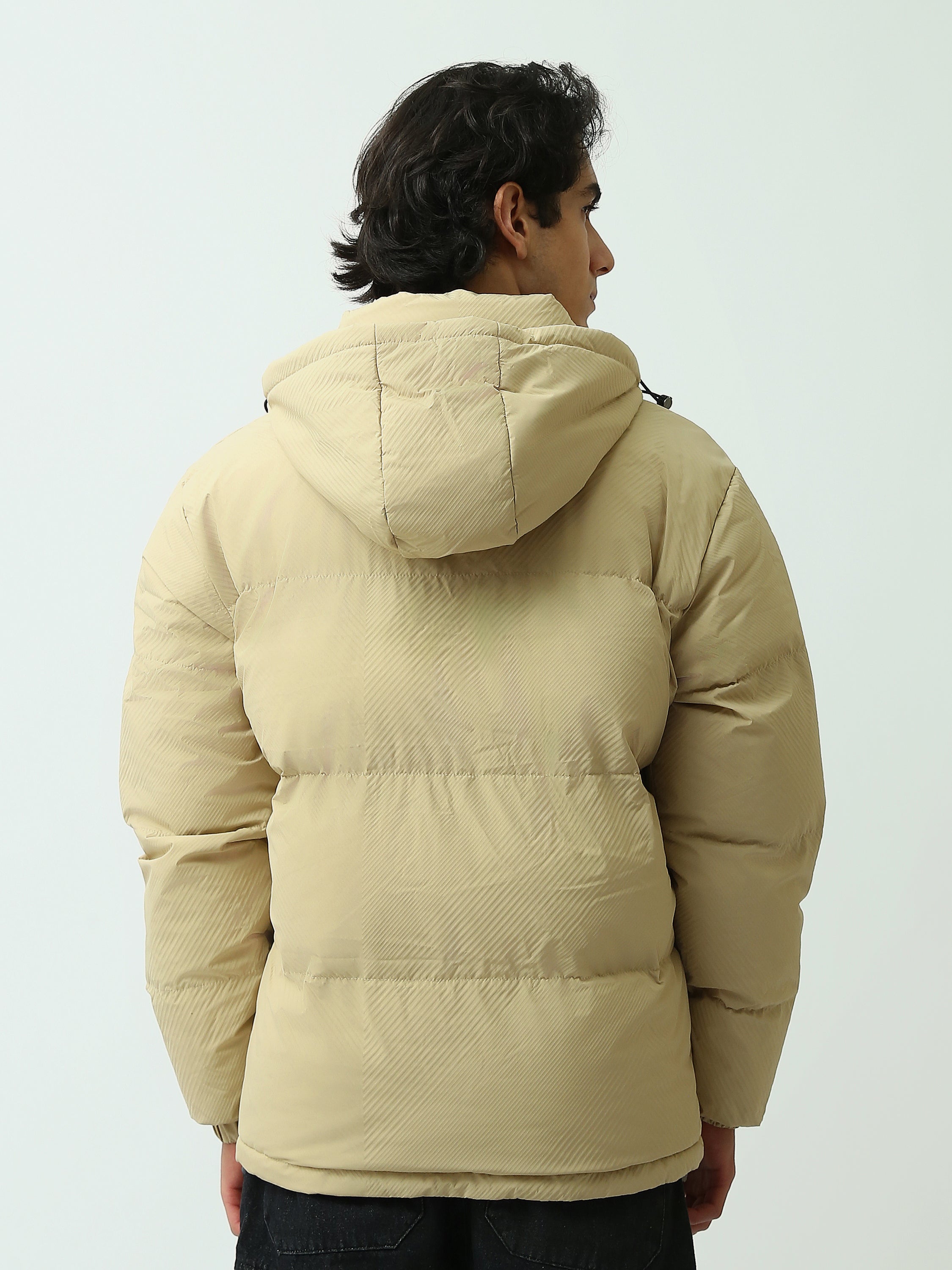 Doudoune homme matelassée à capuche – Protection thermique et style moderne - JAC26WWBP28069TM1