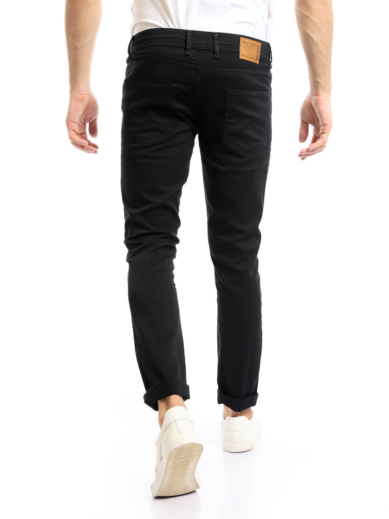 Jean Homme Slim Fit Uni – Style Casual Moderne - JNS22GFDN22958TM1