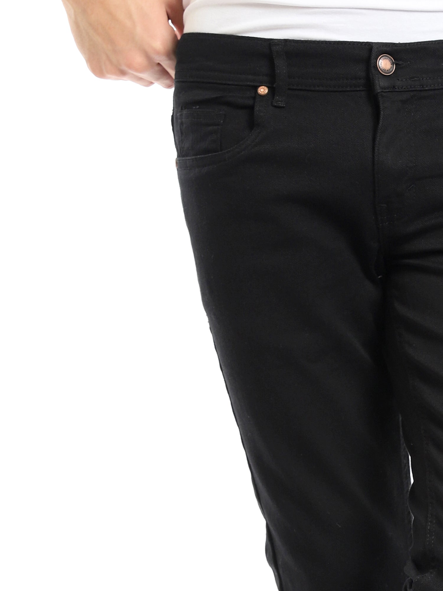 Jean Homme Slim Fit Uni – Style Casual Moderne - JNS22GFDN22958TM1