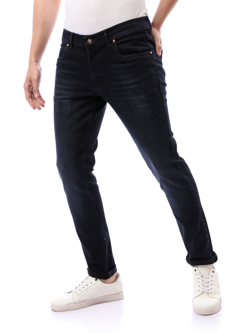 Jean Homme Slim Fit Effet Délavé – Style Casual Moderne - JNS22SFDN22709TM1