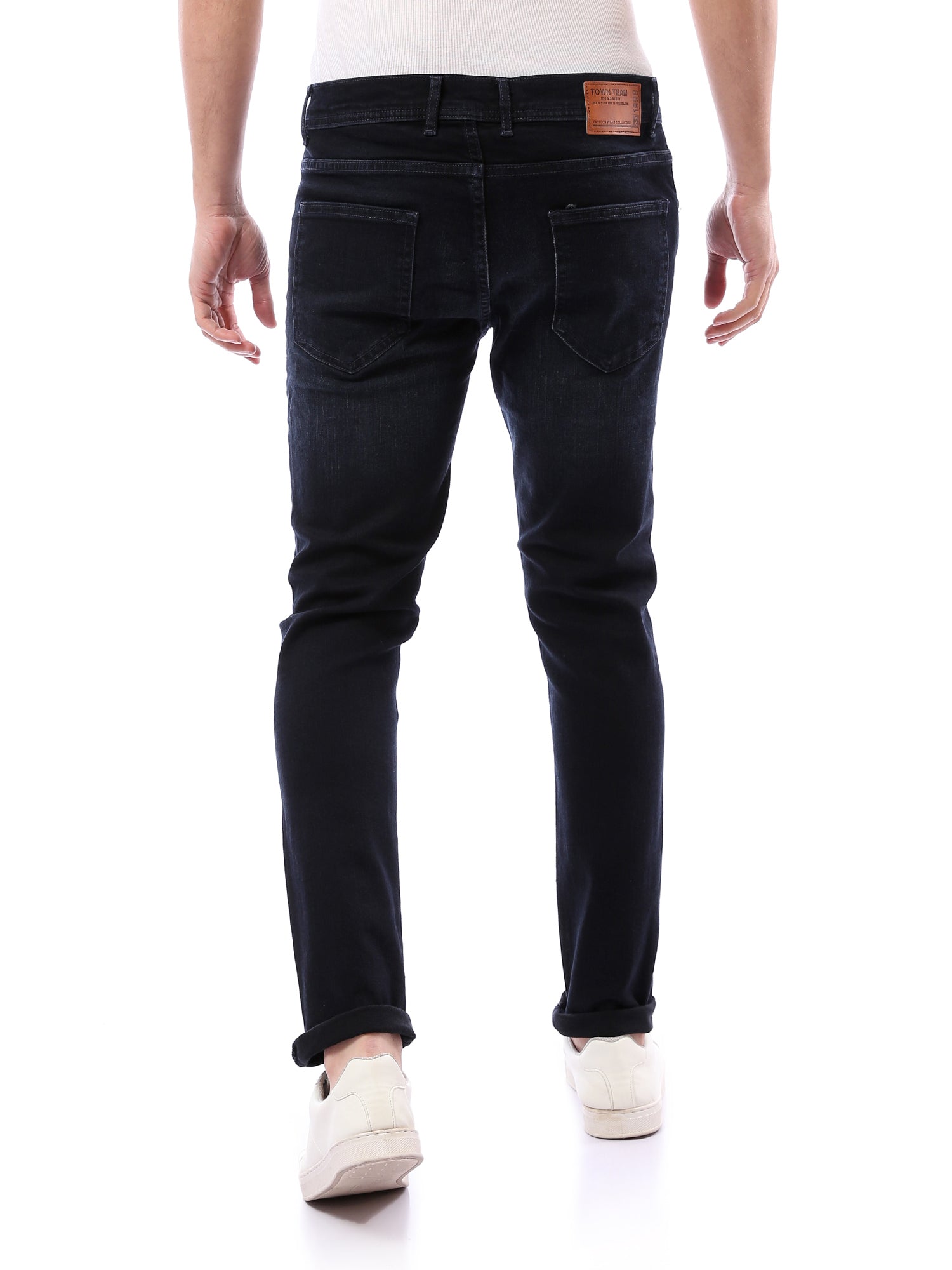 Jean Homme Slim Fit Effet Délavé – Style Casual Moderne - JNS22SFDN22709TM1