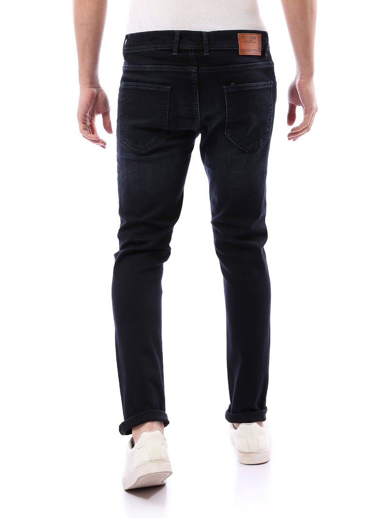 Jean Homme Slim Fit Effet Délavé – Style Casual Moderne - JNS22SFDN22709TM1