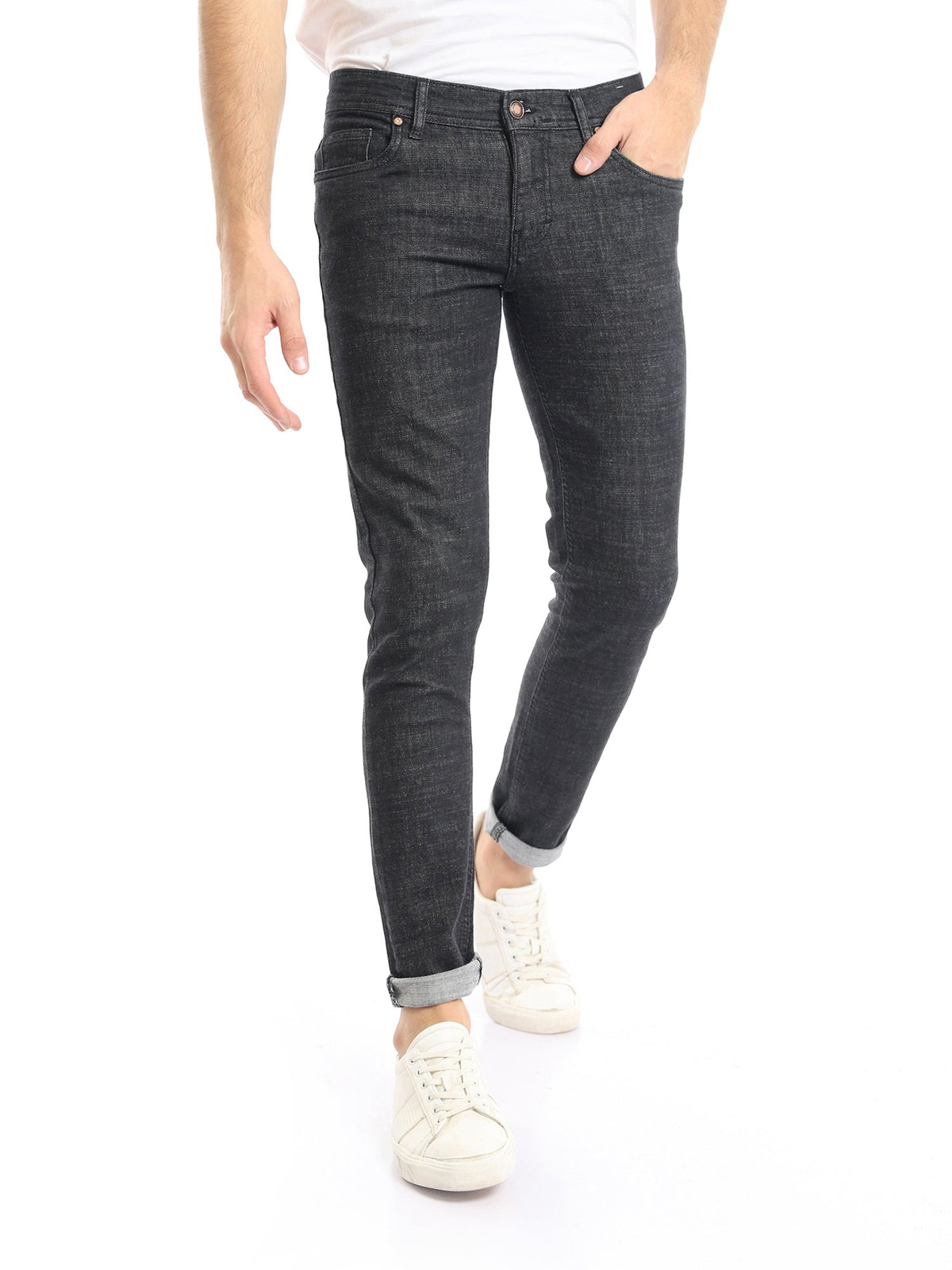 Jean Homme Slim Fit – Coupe Ajustée et Style Denim Moderne - JNS22SFDN22727TM1