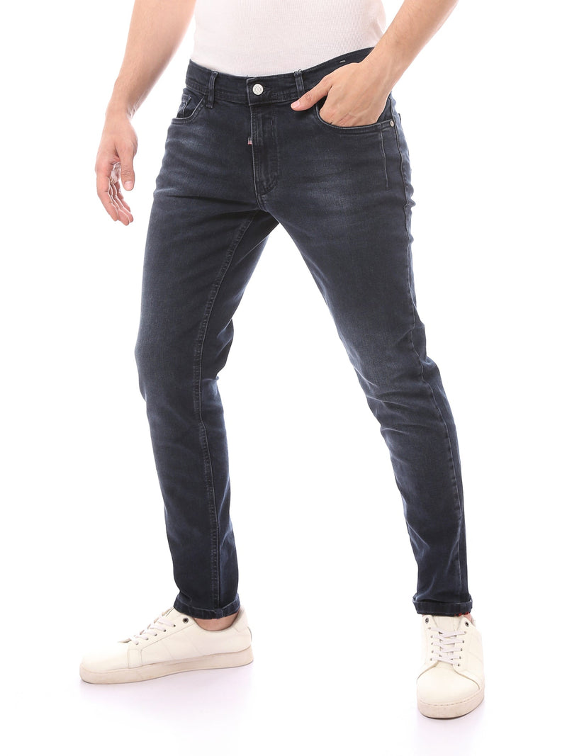 Jean Homme Slim Fit à Effet Délavé - JNS23GFDN22583TS1