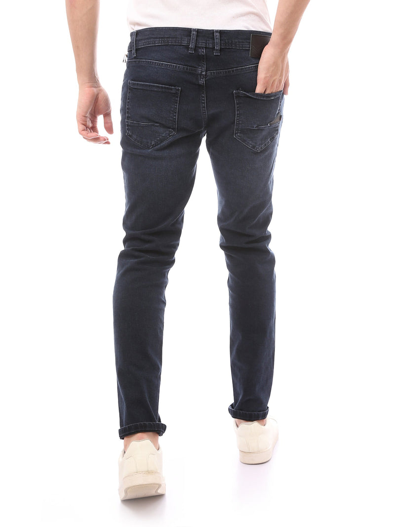 Jean Homme Slim Fit à Effet Délavé - JNS23GFDN22583TS1