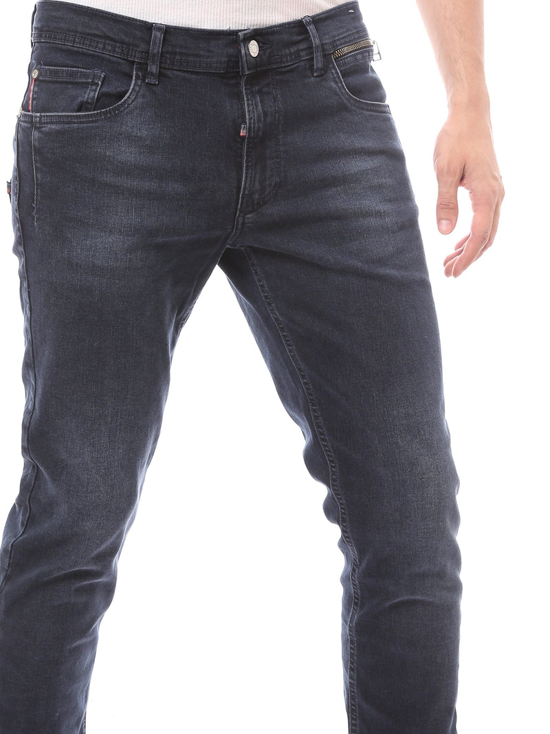 Jean Homme Slim Fit à Effet Délavé - JNS23GFDN22583TS1