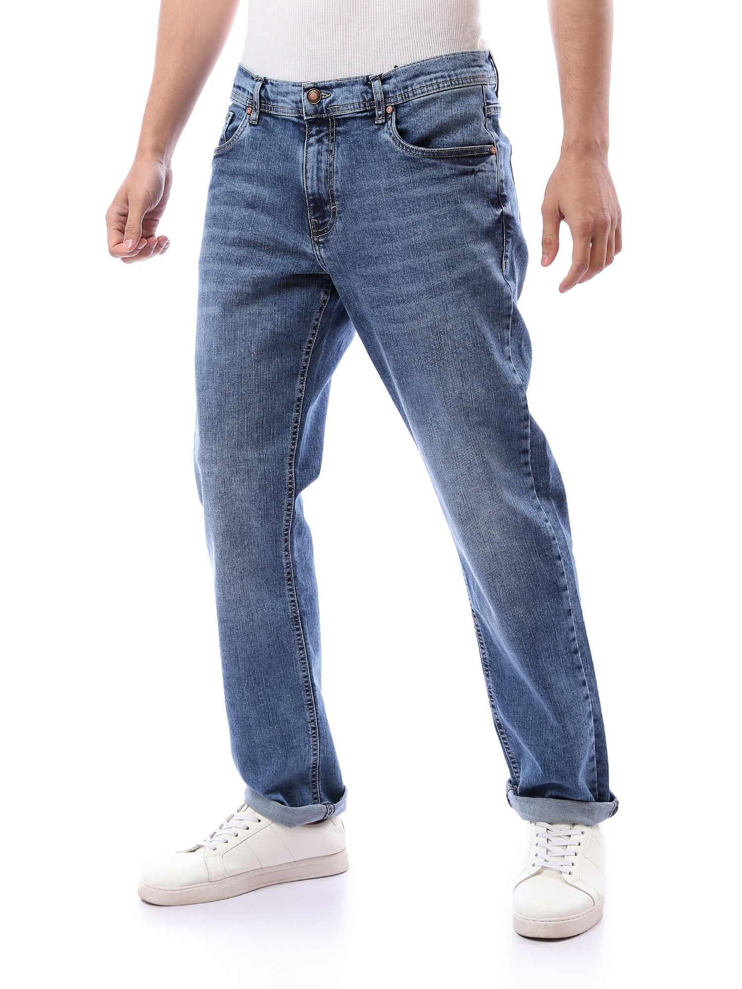 Jeans Homme Clair avec Design Moderne – Style Tendance - JNS23GFDN22722TM1