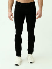 Jeans Homme Noir avec Design Moderne et Coupe Skinny – Style Tendance - JNS23GPBW22660TM1