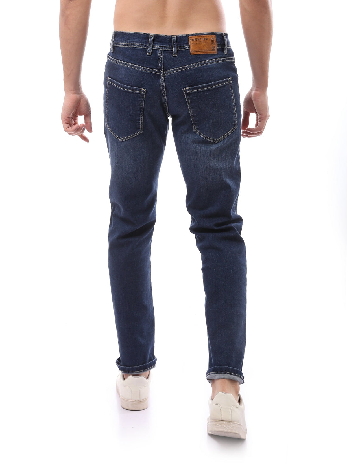 Jean Homme Regular Fit – Coupe Droite et Style Denim Classique - JNS23GRBW22721TM1