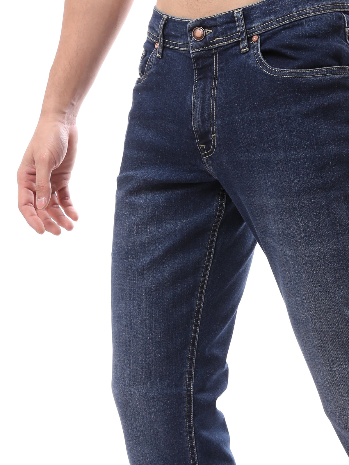 Jean Homme Regular Fit – Coupe Droite et Style Denim Classique - JNS23GRBW22721TM1
