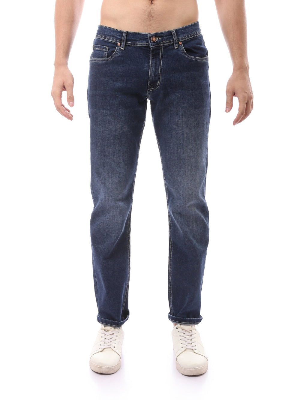 Jean Homme Regular Fit – Coupe Droite et Style Denim Classique - JNS23GRBW22721TM1