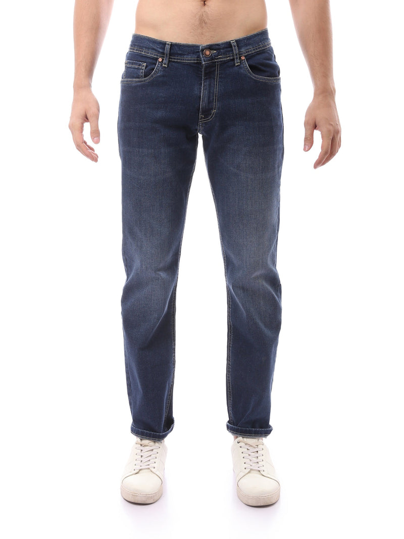 Jean Homme Regular Fit – Coupe Droite et Style Denim Classique - JNS23GRBW22721TM1