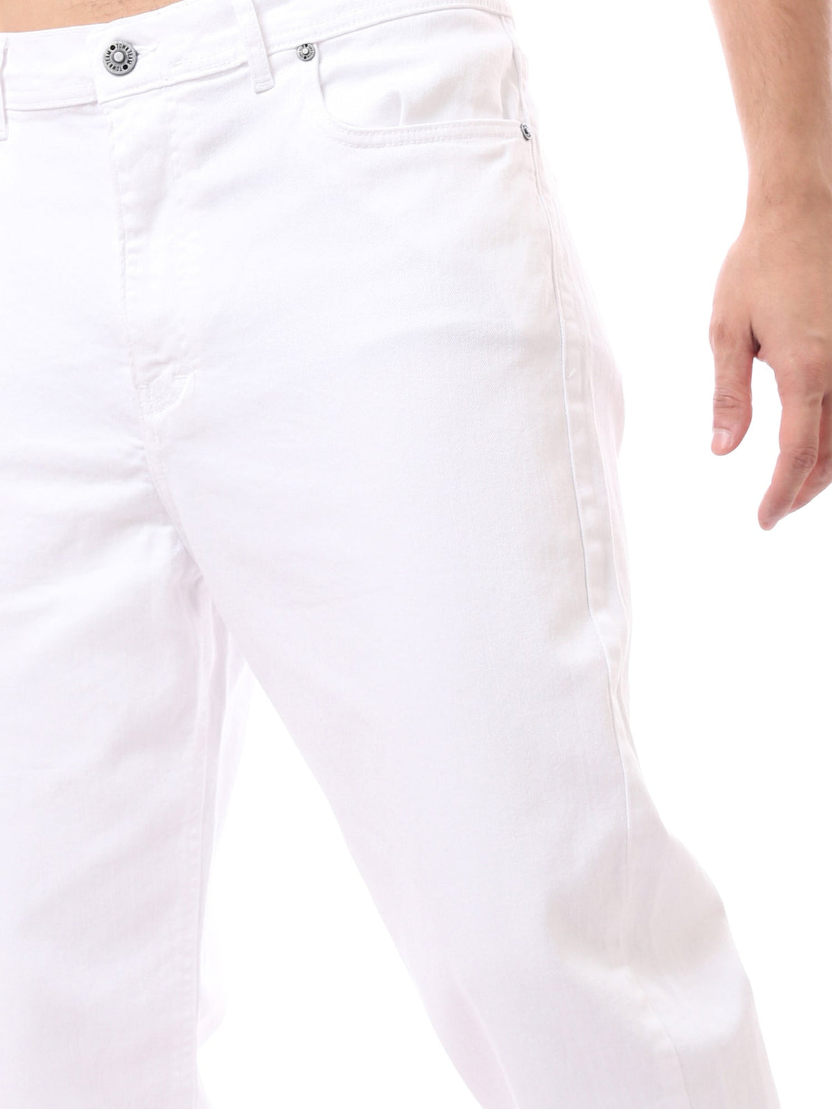جينز Loose Fit رجالي بقصة واسعة وساق مستقيمة – ستريت وير عصري - JNS23SLBW22651TM1