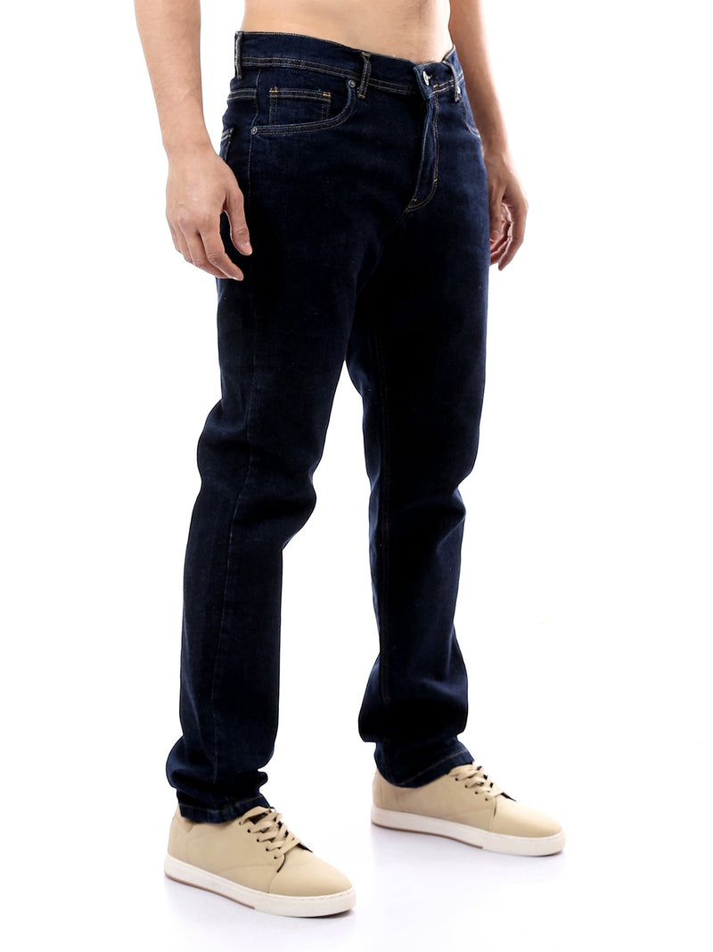 Jean Homme Regular Fit – Coupe Droite Classique & Confortable - JNS23SRBW22647TM1