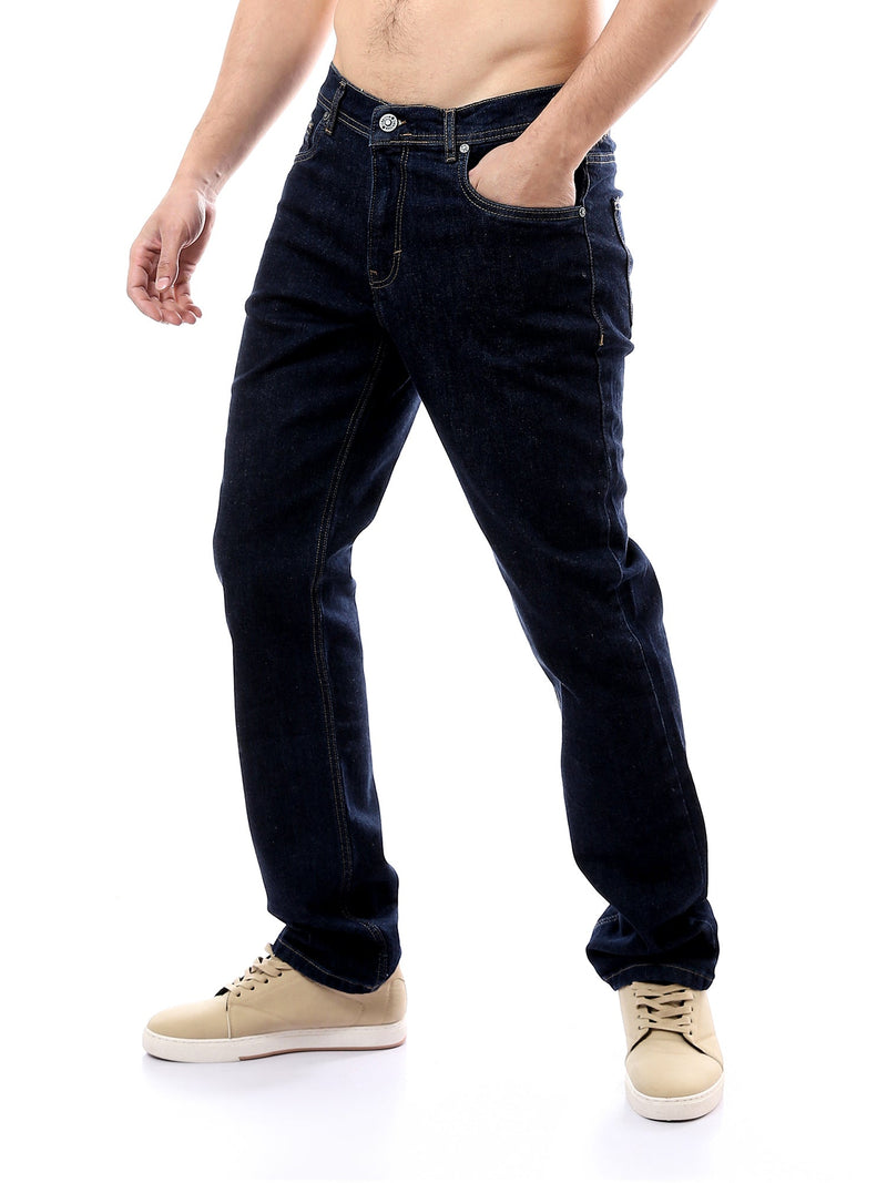 Jean Homme Regular Fit – Coupe Droite Classique & Confortable - JNS23SRBW22647TM1