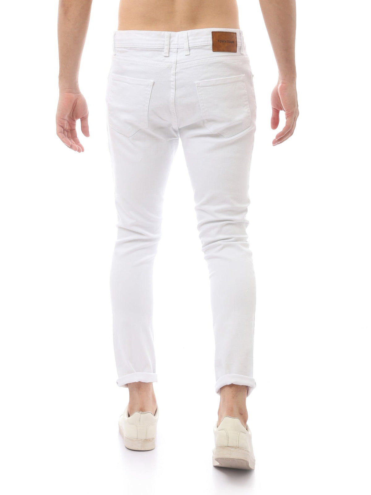 Jean Homme Carrot Fit Destroy – Coupe Moderne et Style Urbain - JNS23SCCW22663TM1