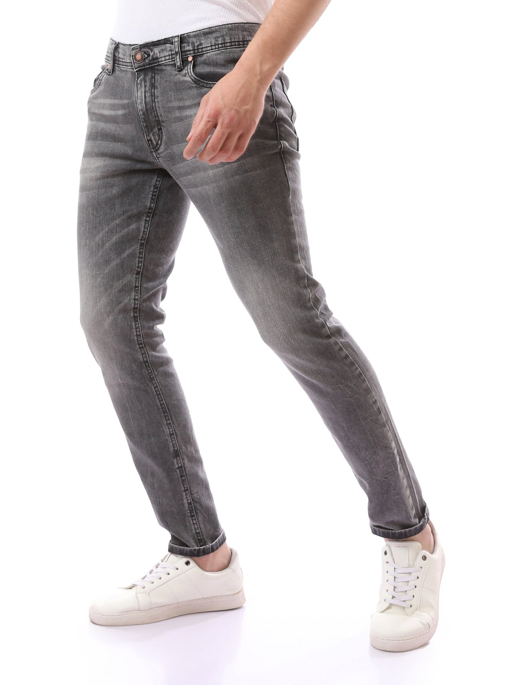 Jean Homme Super Slim Fit Long Length – Coupe Ajustée Moderne - JNS23WFDN22713TS1