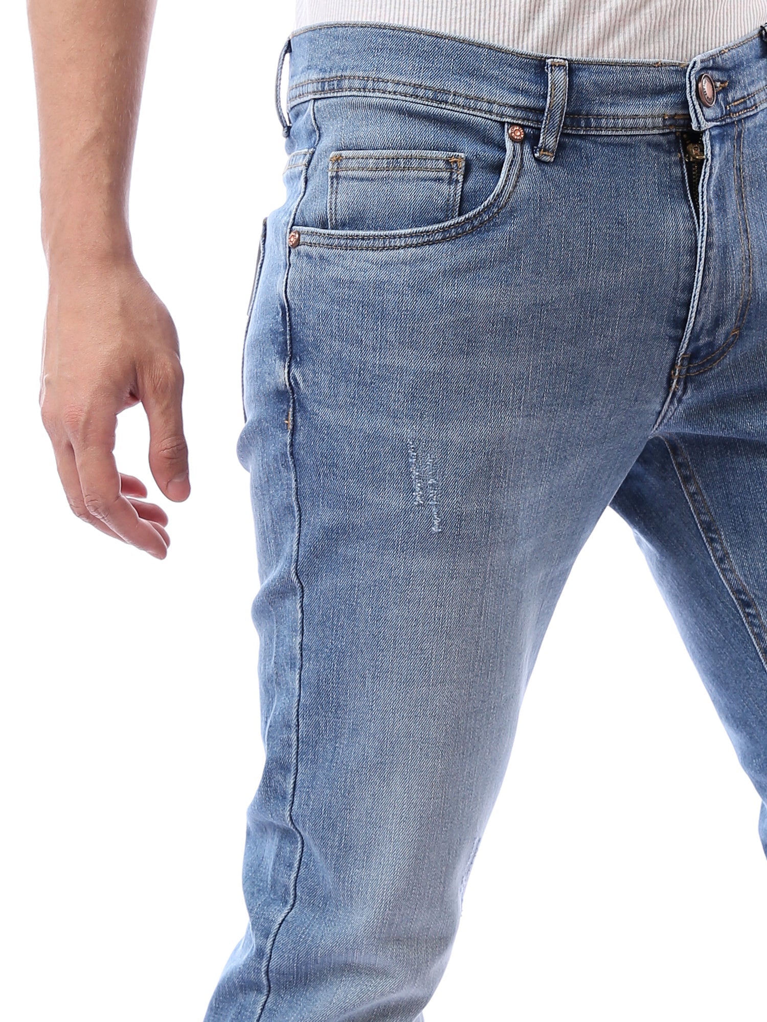 Jean super slim bleu clair homme – Style moderne et ajusté - JNS23WFDN22733TS1