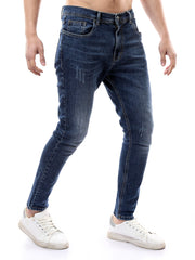 Jean Homme Slim Fit Délavé – Pantalon Denim Stretch - JNS24GCBW22993TM1