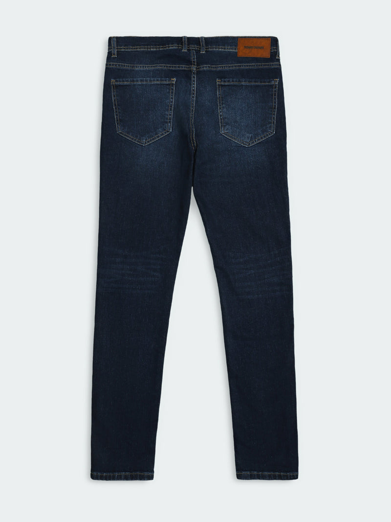 Jean Homme Slim Fit Délavé – Coupe Ajustée & Style Moderne - JNS24GPBW22138TM1