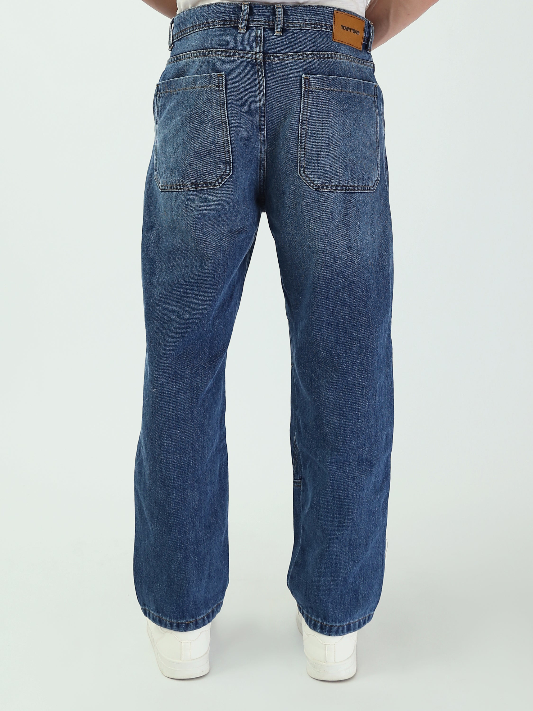 Jean homme bleu avec des détails de déchirures - JNS25GBBW22146TM1