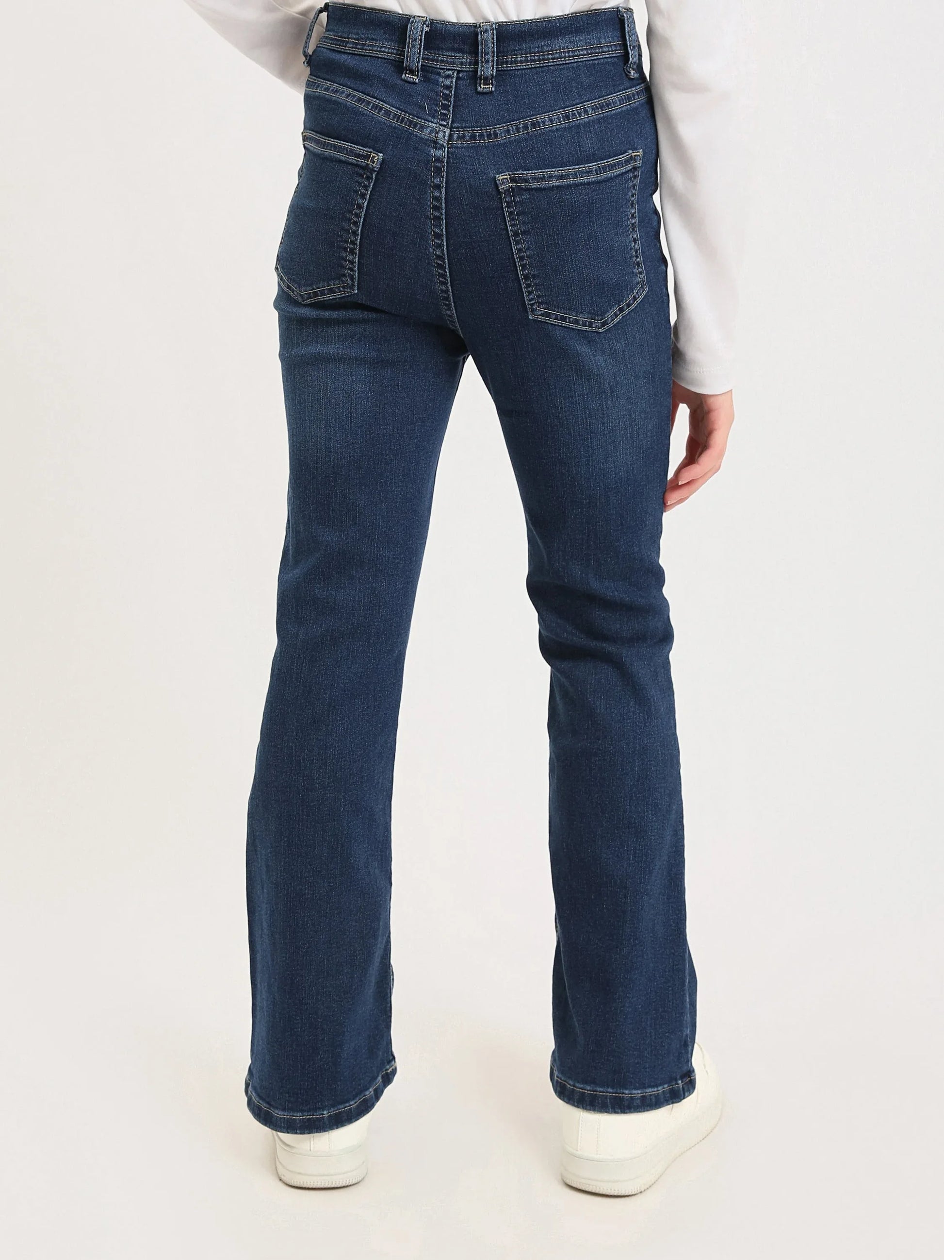 Jean fille ado coupe flare – JNS25GBIW72056MR1 - Justyol