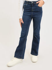 Jean fille ado coupe flare – JNS25GBIW72056MR1 - Justyol
