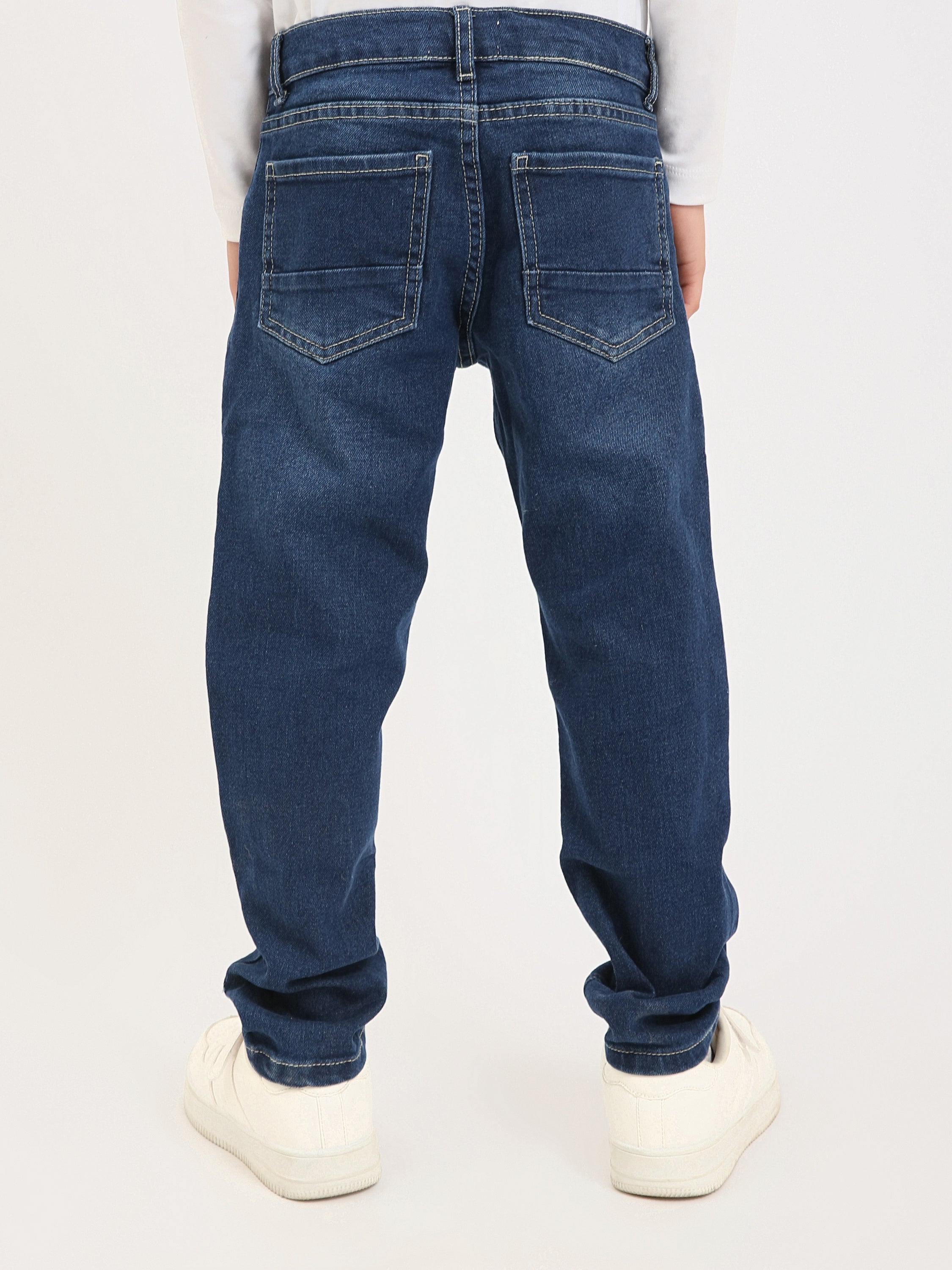 Jean garçon coupe droite – Confort quotidien et style intemporel - JNS25GCBR76702MB1