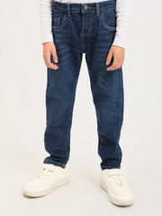 Jean garçon coupe droite – Confort quotidien et style intemporel - JNS25GCBR76702MB1
