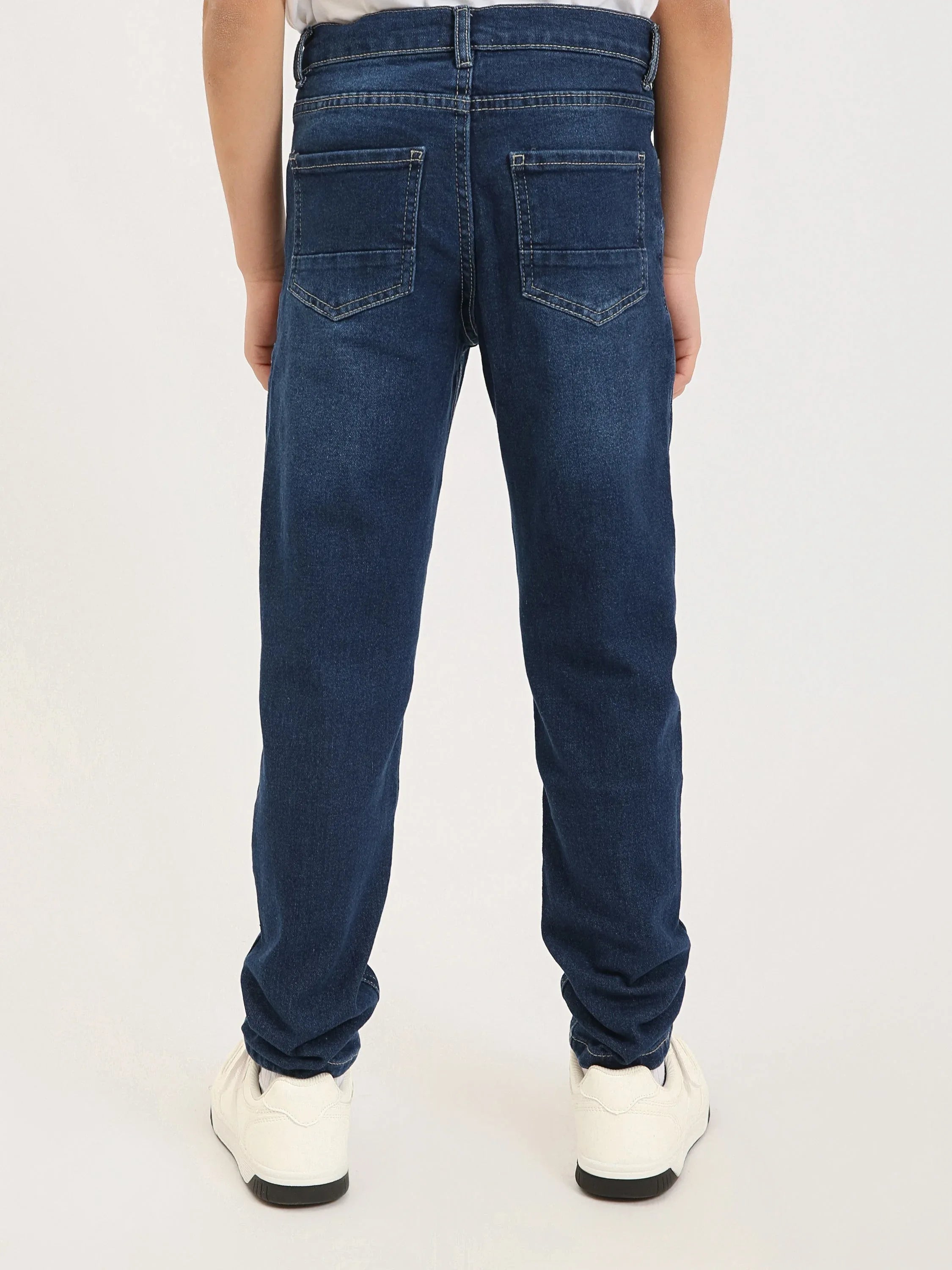 Jean Garçon Coupe Droite – Denim Confortable - JNS25GCBR76702MJ1 - Justyol