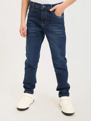 Jean Garçon Coupe Droite – Denim Confortable - JNS25GCBR76702MJ1 - Justyol