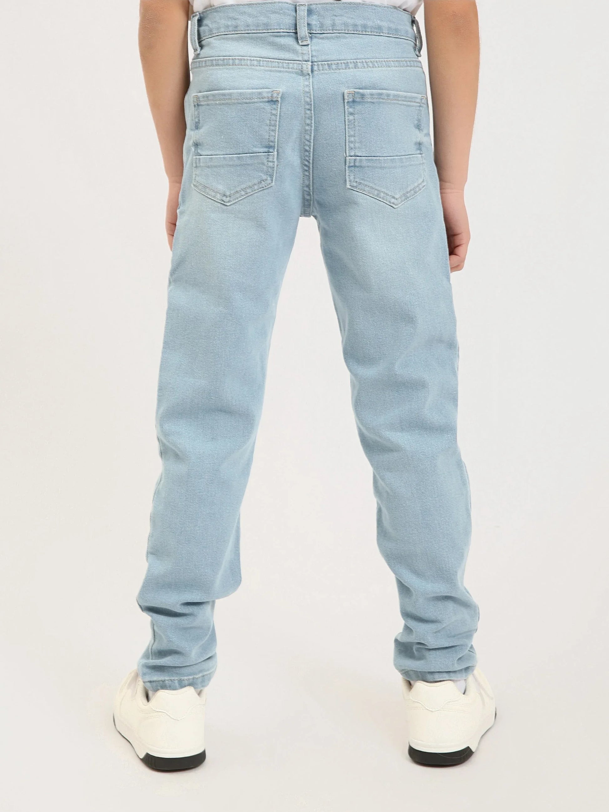 Jean Garçon Coupe Droite – Denim Confortable - JNS25GCBR76702MJ1 - Justyol