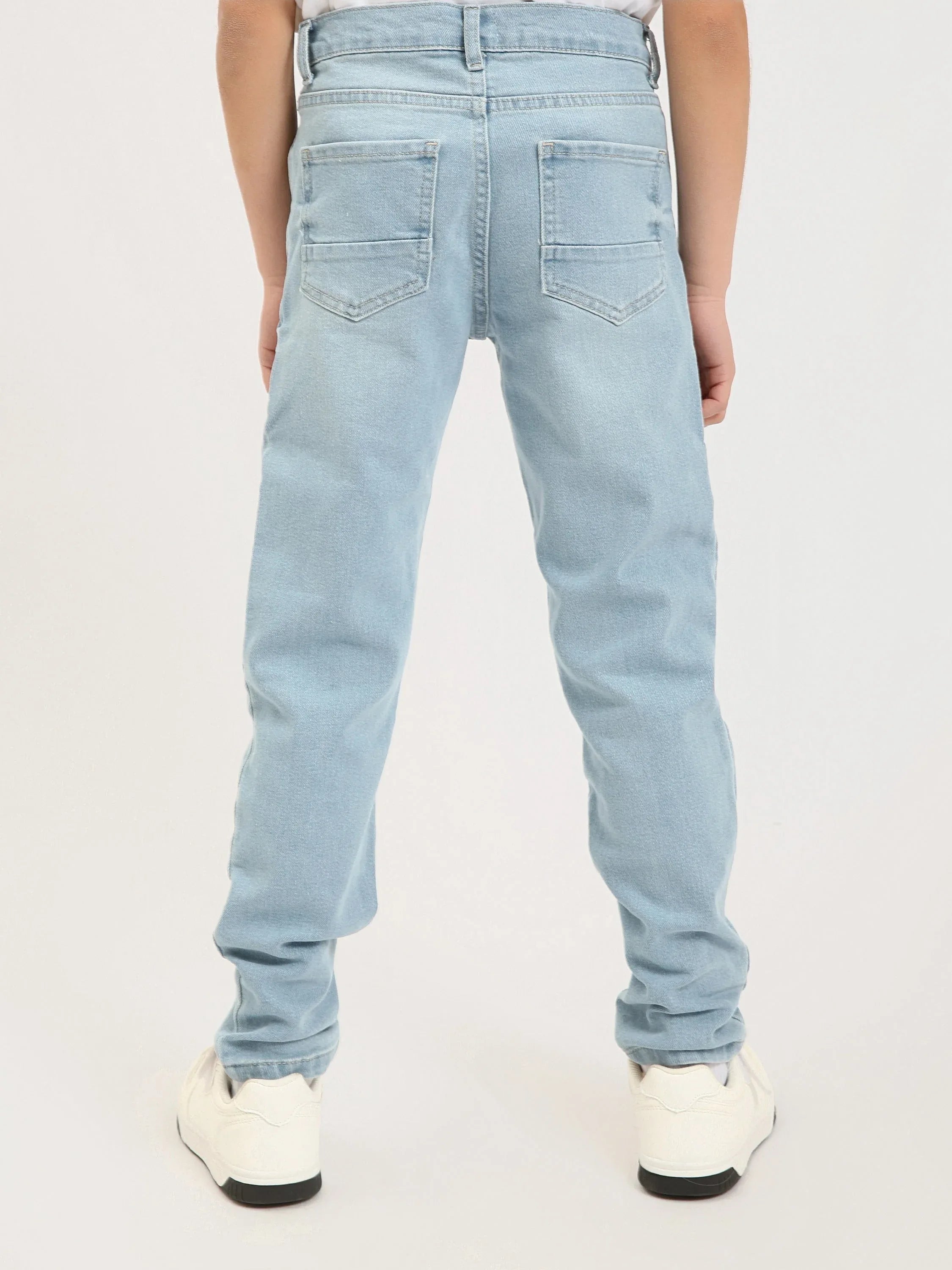 Jean Garçon Coupe Droite – Denim Confortable - JNS25GCBR76702MJ1 - Justyol
