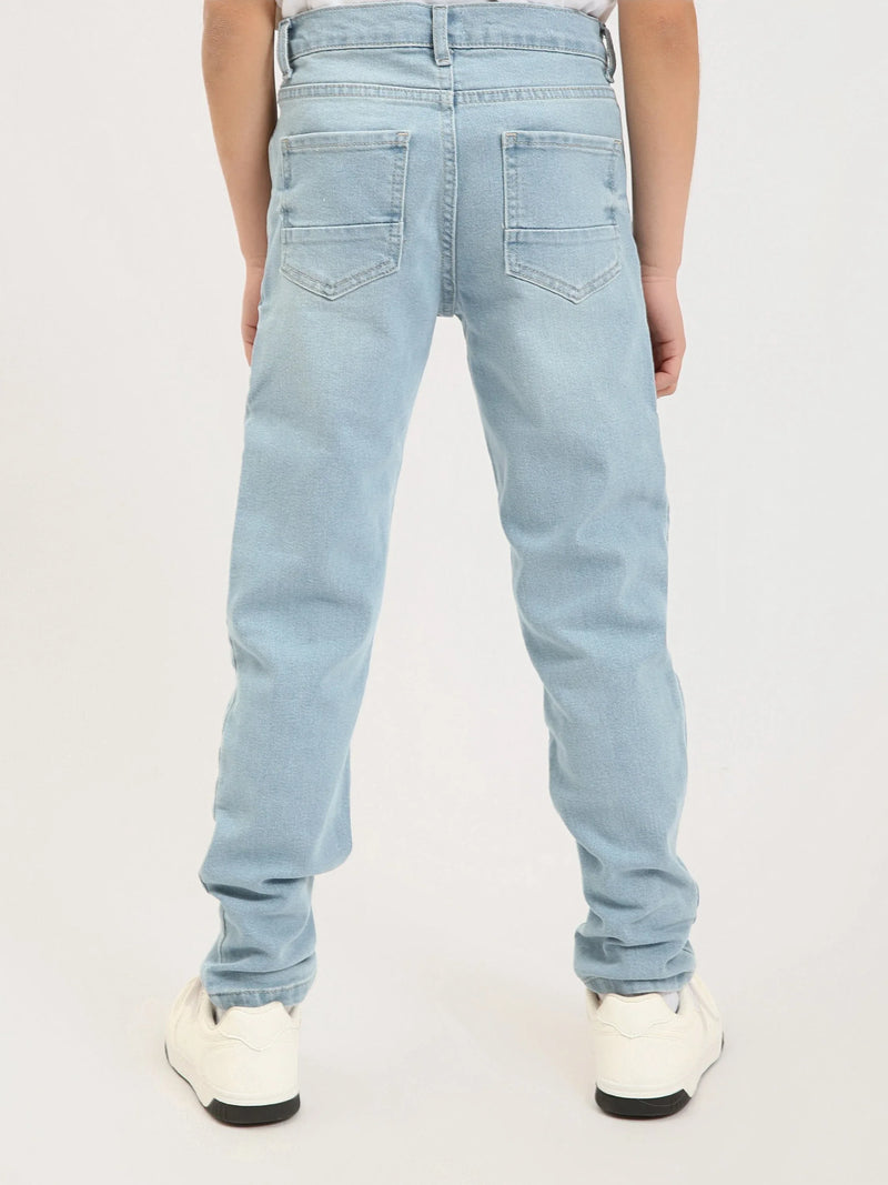 Jean Garçon Coupe Droite – Denim Confortable - JNS25GCBR76702MJ1