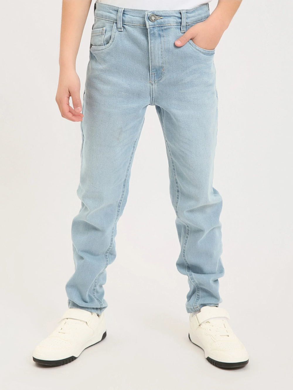Jean Garçon Coupe Droite – Denim Confortable - JNS25GCBR76702MJ1