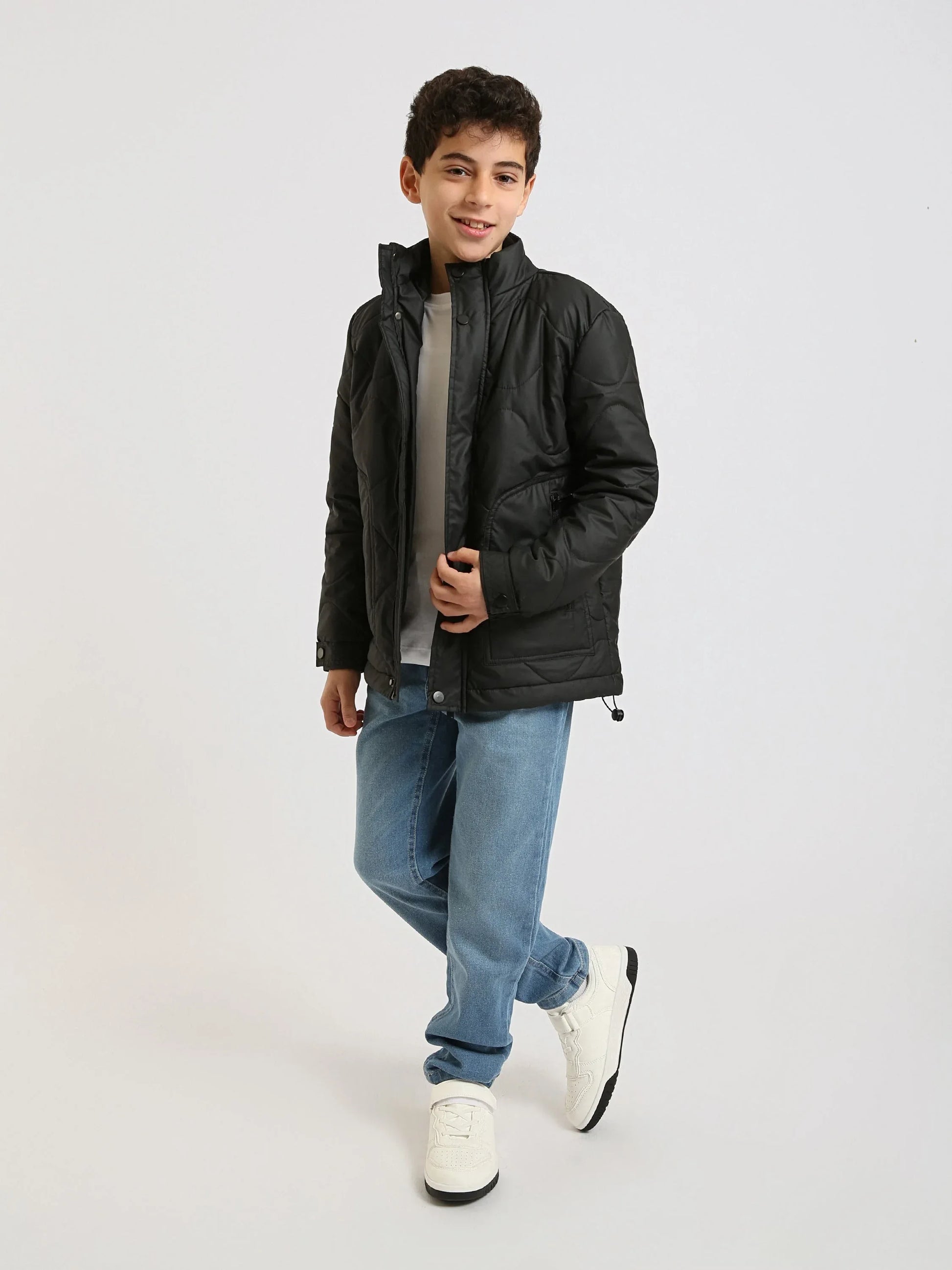 Jean Garçon Coupe Droite – Denim Confortable - JNS25GCBR76702MJ1 - Justyol