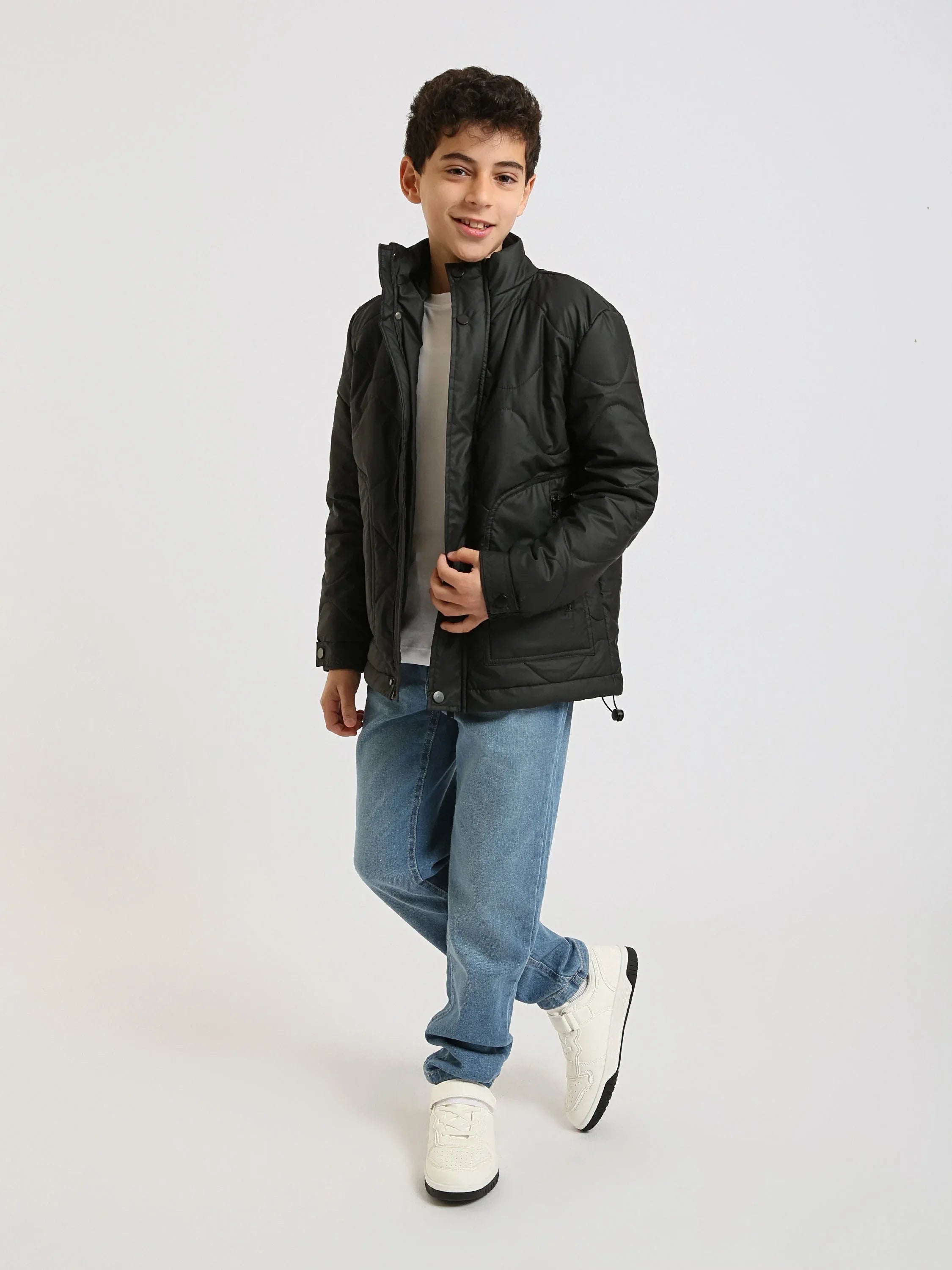 Jean Garçon Coupe Droite – Denim Confortable - JNS25GCBR76702MJ1 - Justyol