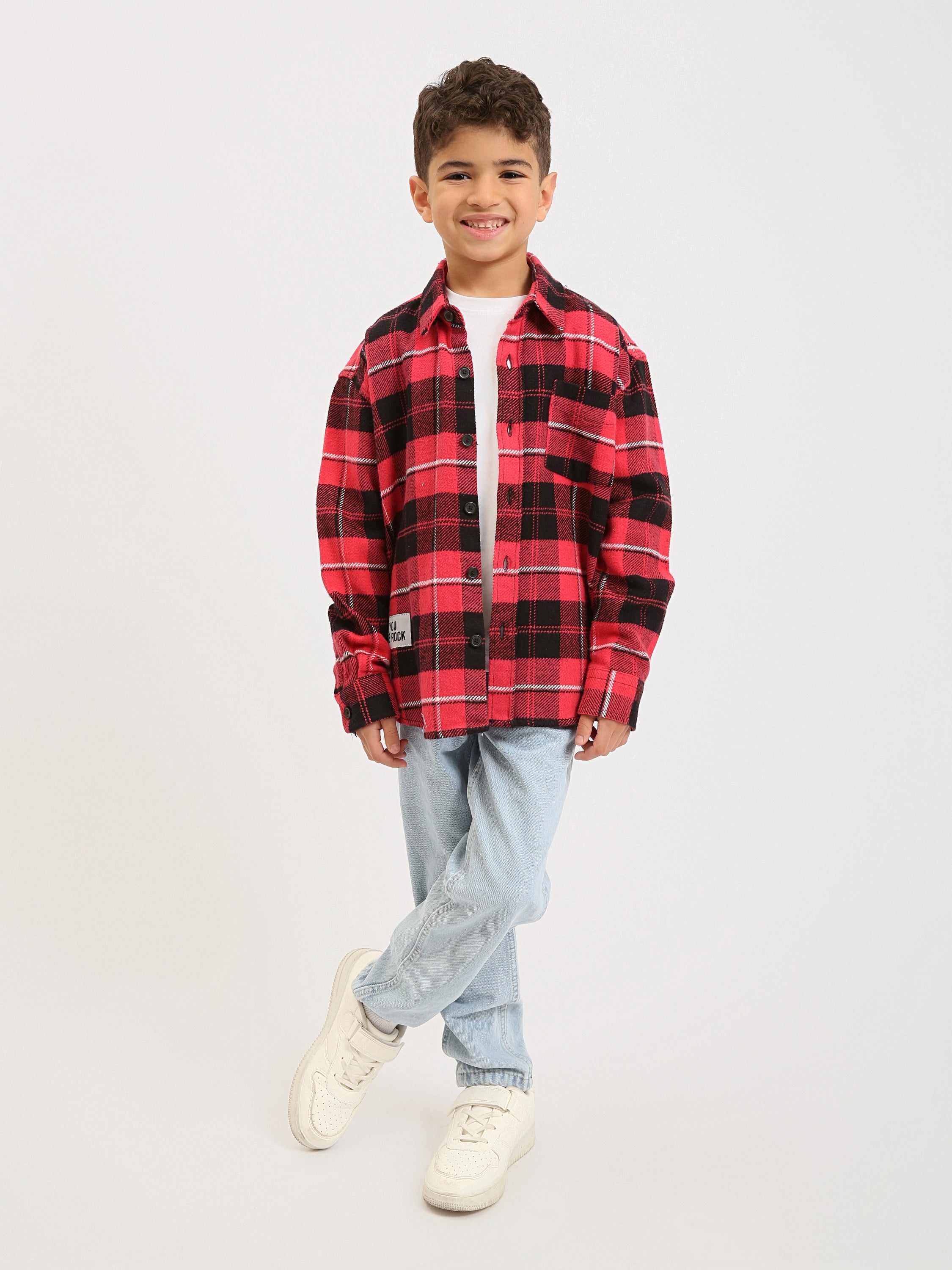 Jean ado garçon en denim coupe droite – JNS25GMBW76703MJ1