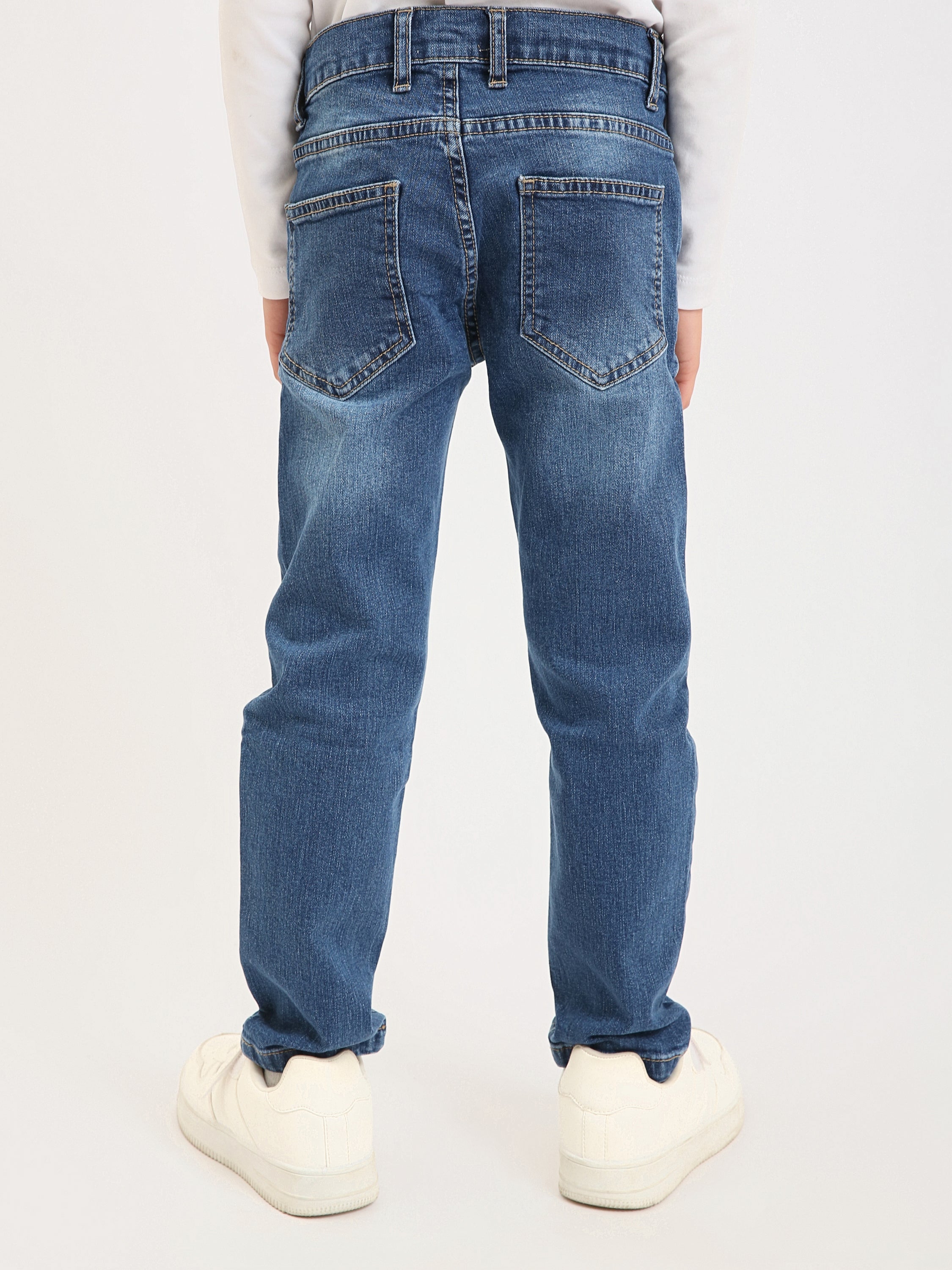 Jean garçon coupe confortable – Style moderne et usage quotidien - JNS25GSBW76700MB1