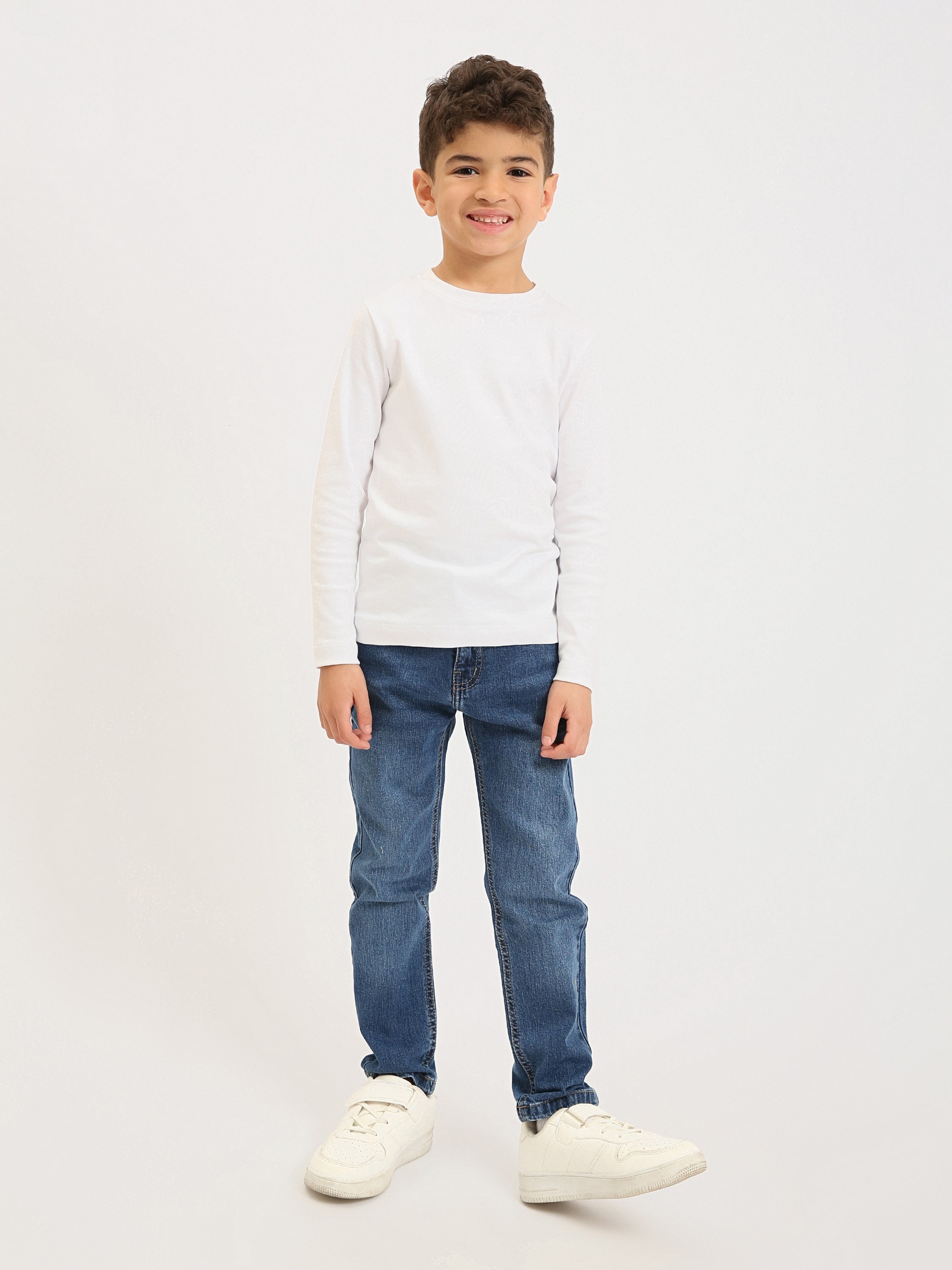 Jean garçon coupe confortable – Style moderne et usage quotidien - JNS25GSBW76700MB1