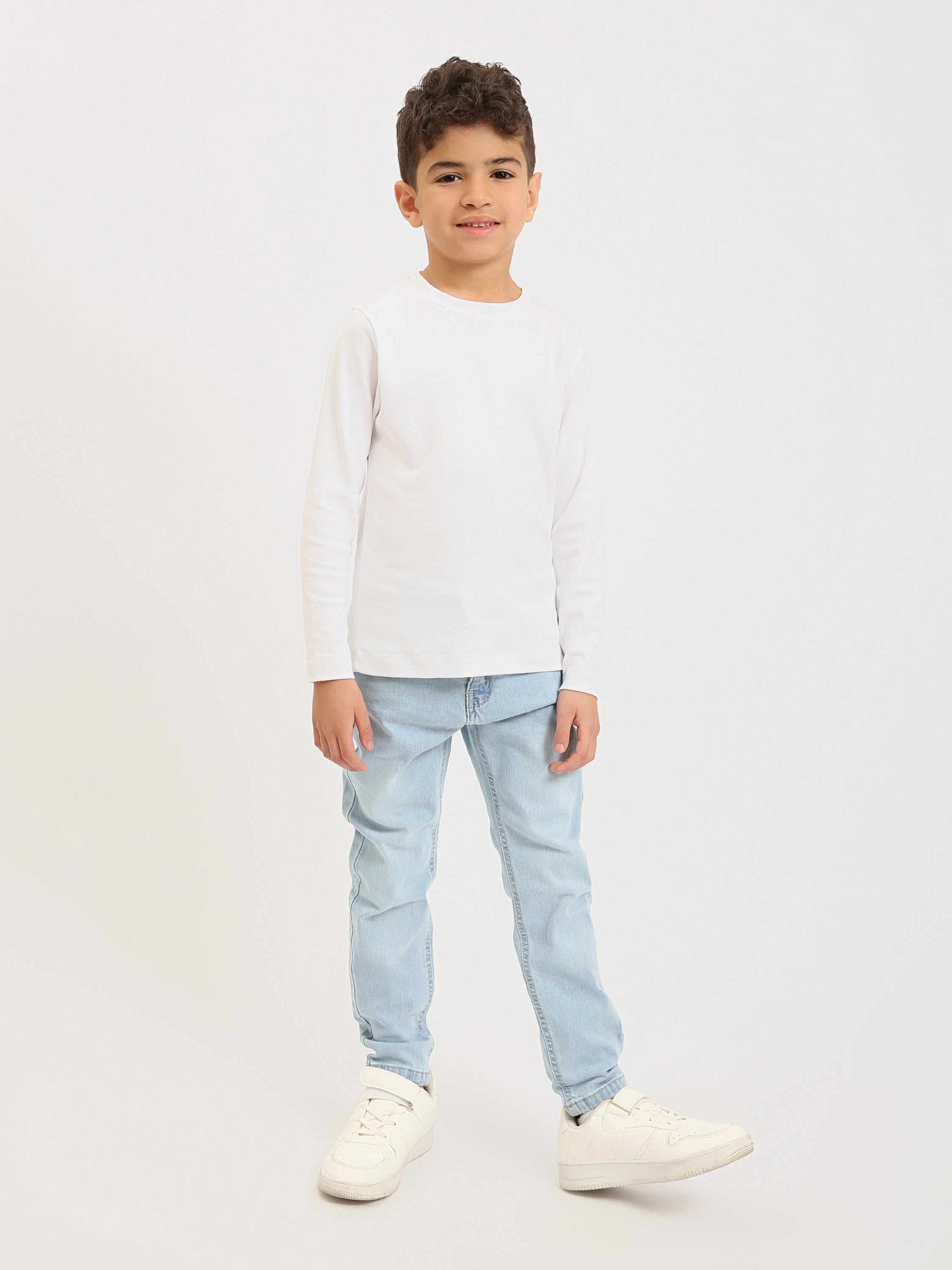 Jean garçon coupe confortable – Style moderne et usage quotidien - JNS25GSBW76700MB1