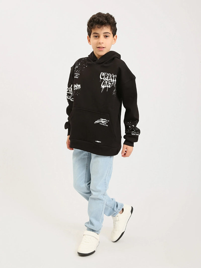 Jean ado garçon coupe droite – Denim confortable pour le quotidien - JNS25GSBW76700MJ1