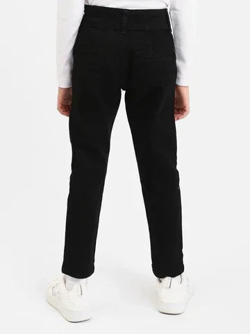 Pantalon Fille Coupe Droite – Confort Quotidien & Style Classique - JNS25GSIW71403MR1 - Justyol