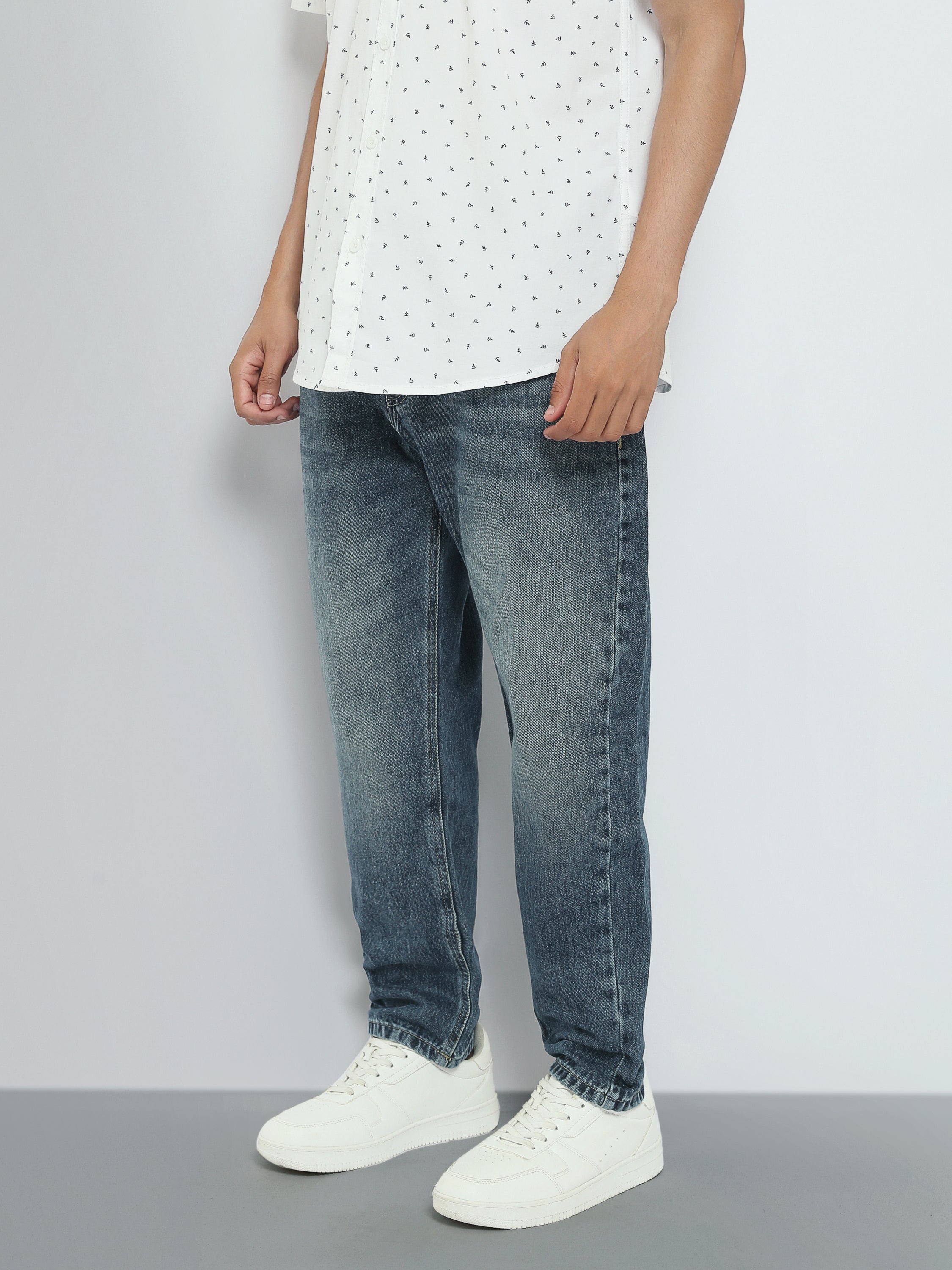 Jean Homme Coupe Droite Style Casual - JNS26GDBW22151TM1