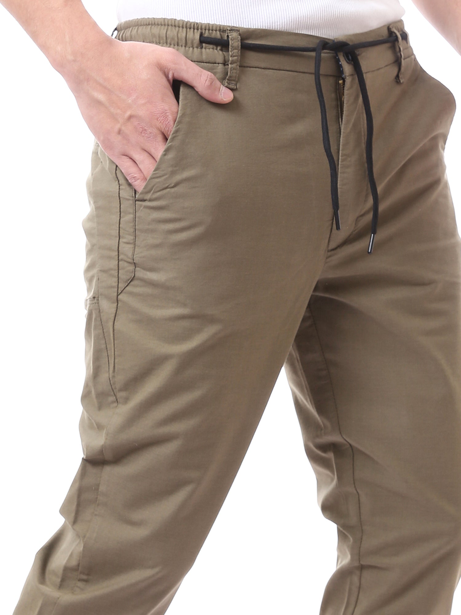 Pantalon homme en tissu à coupe droite moderne et confortable – JOG23GFGA24240TM1