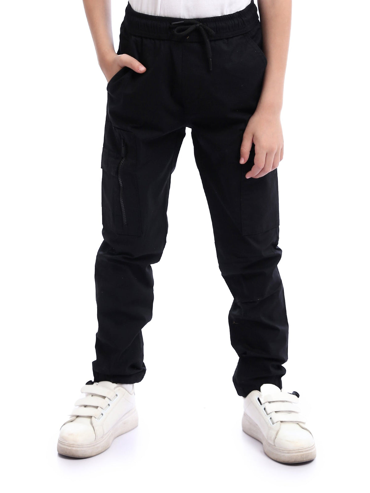 Jogger Cargo Homme à Taille Élastique – Style Casual Moderne - JOG23SGBL24254TB1