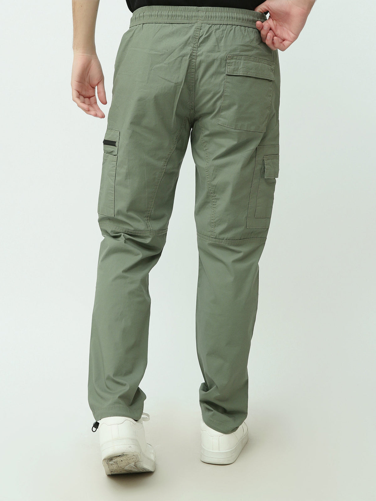 Jogger Cargo Homme à Taille Élastique – Style Casual Moderne - JOG23SGBL24254TB1